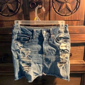 American Eagle jean skirt